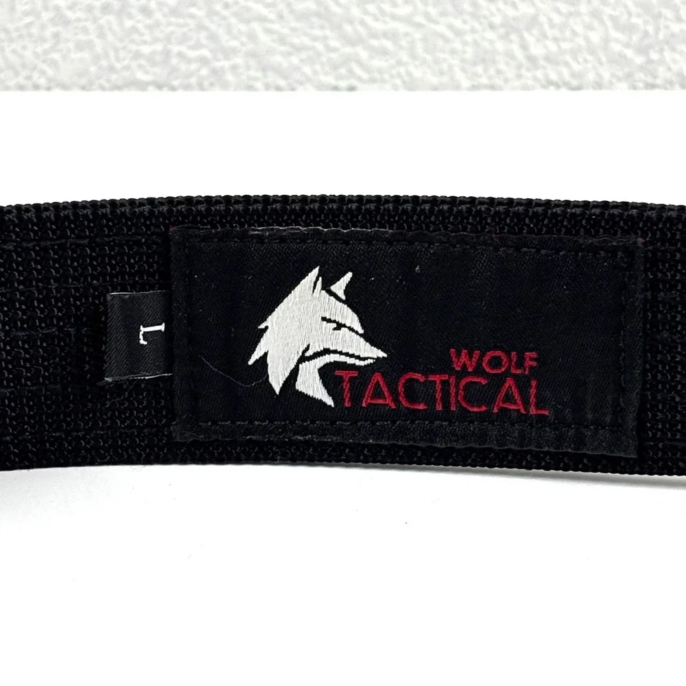 Wolf Tactical Quick Release Nylon Belt Mens Large Black EDC Utility Riggers 48